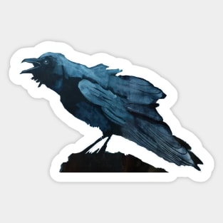 Raven About the Void Sticker